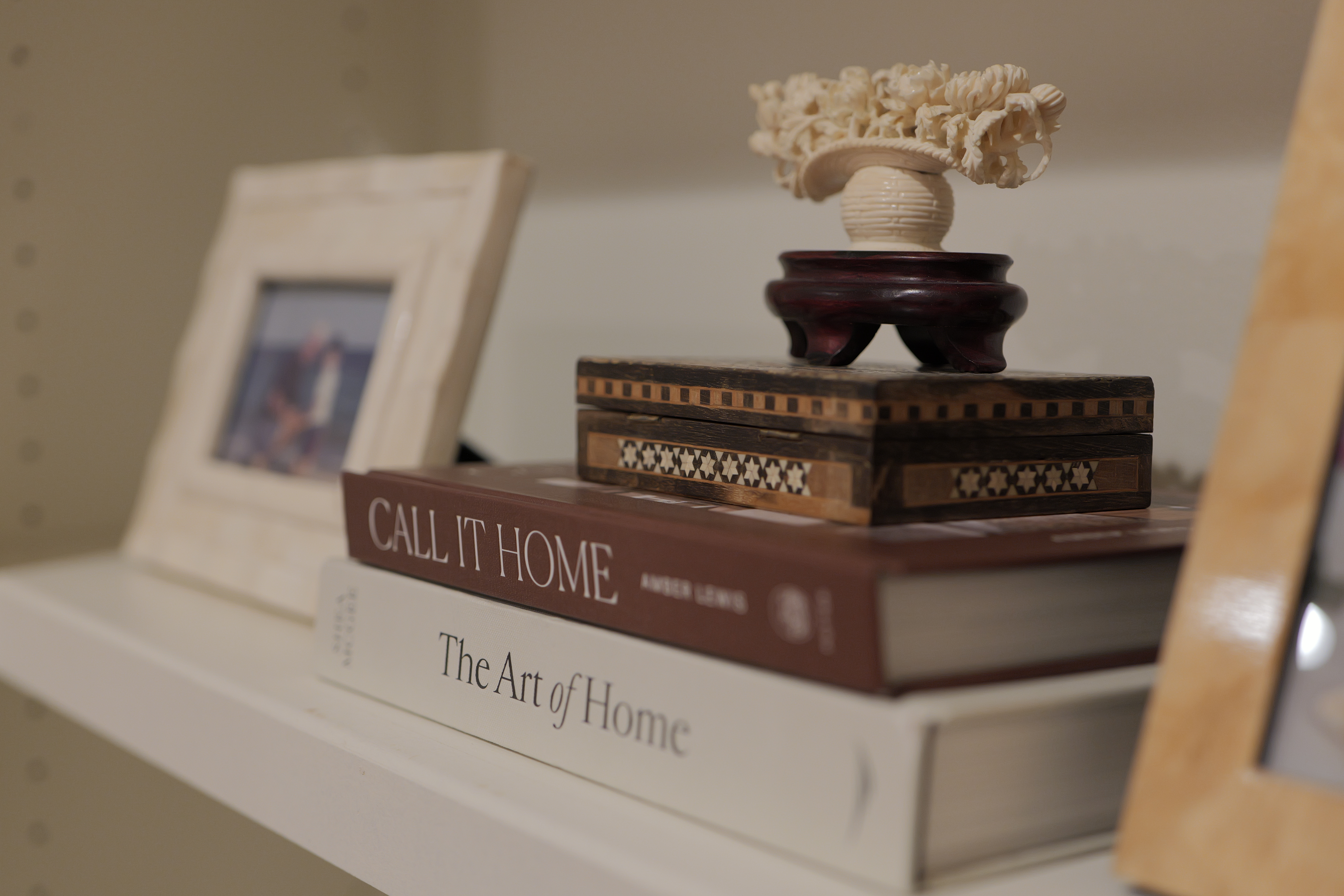 Shelf detail — Call It Home and The Art of Home